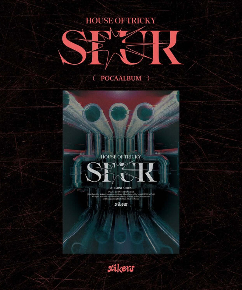 XIKERS - 5TH MINI ALBUM [HOUSE OF TRICKY : SPUR] (POCAALBUM) | Kool Seoul - Buy Kpop Albums Online