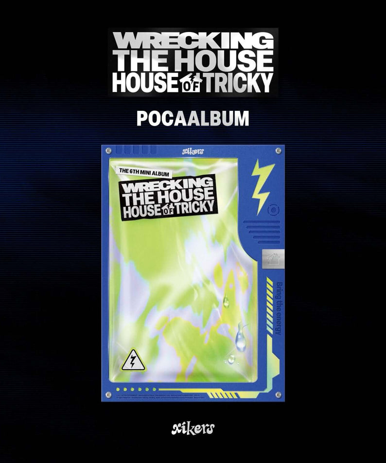 XIKERS - 6TH MINI ALBUM [HOUSE OF TRICKY : WRECKING THE HOUS | Kool Seoul - Buy Kpop Albums Online