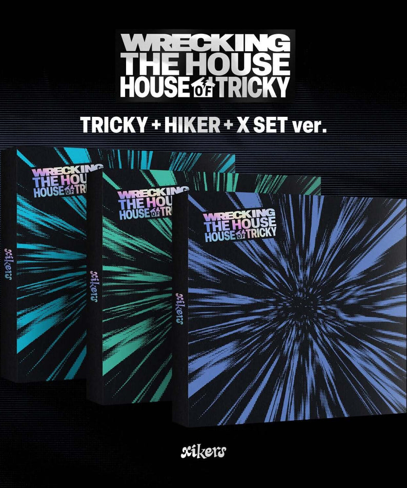 XIKERS - 6TH MINI ALBUM [HOUSE OF TRICKY : WRECKING THE HOUS | Kool Seoul - Buy Kpop Albums Online