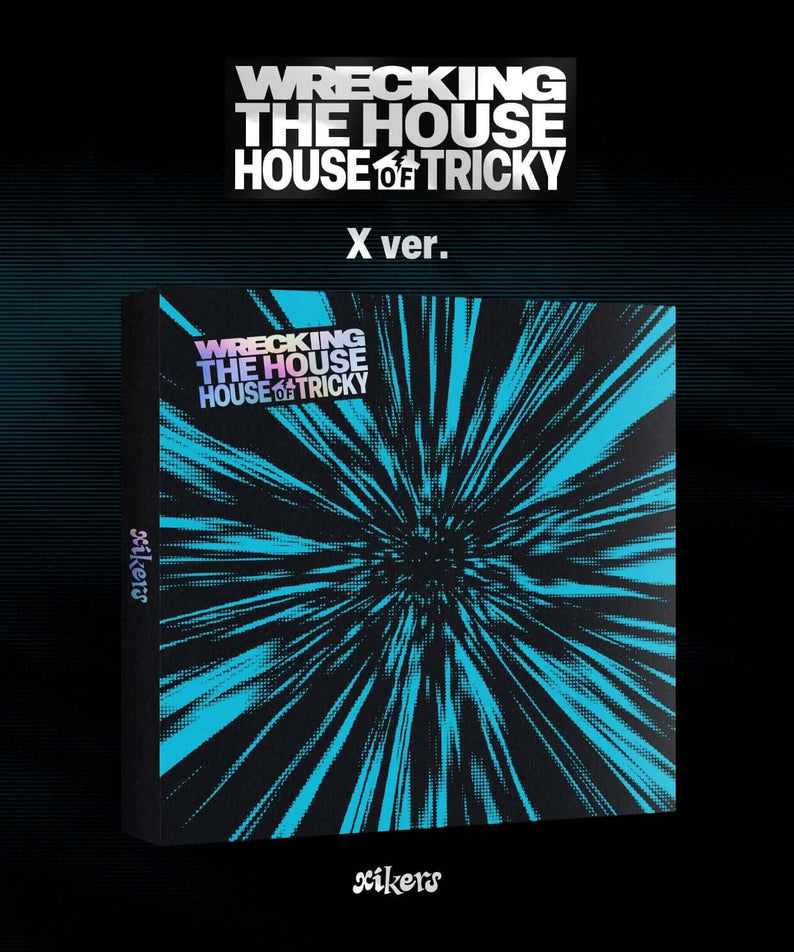 XIKERS - 6TH MINI ALBUM [HOUSE OF TRICKY : WRECKING THE HOUS | Kool Seoul - Buy Kpop Albums Online