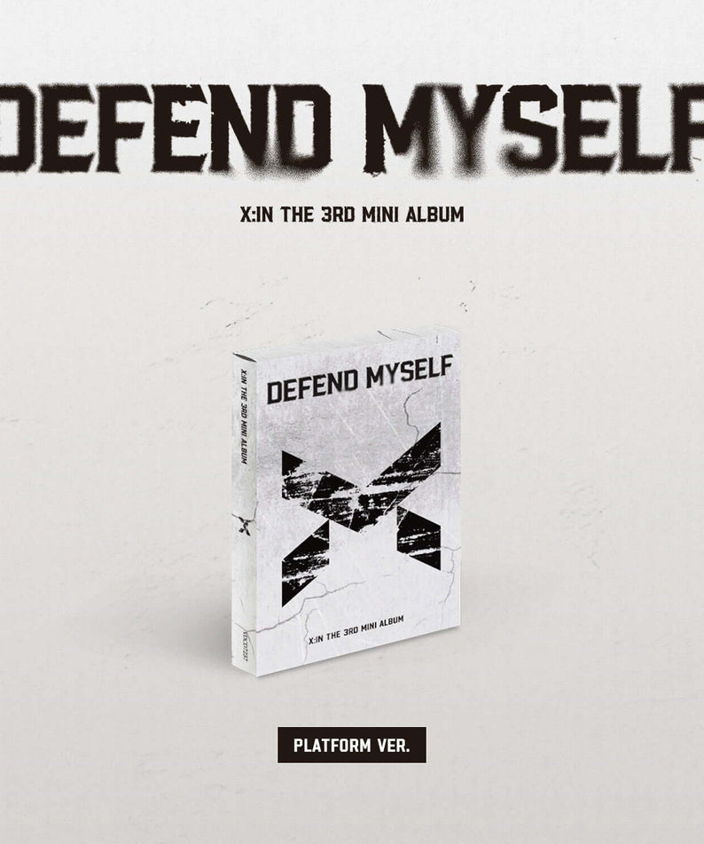 X:IN - 3RD MINI ALBUM [Defend Myself] (Platform Ver.) - Kpop | Kool Seoul - Buy Kpop Albums Online