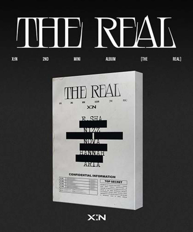 X:IN - X:IN 2ND MINI ALBUM [THE REAL] - Kpop Album | Kool Seoul - Buy Kpop Albums Online