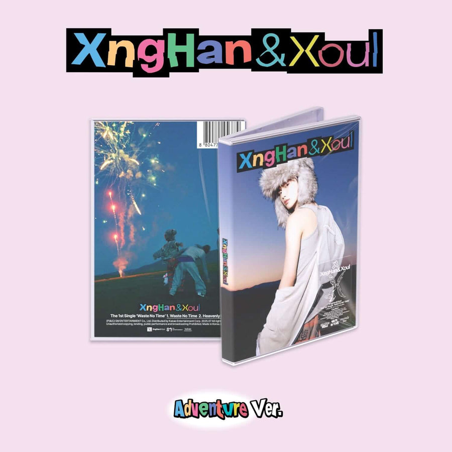Xnghan&Xoul - 1st Album [Waste No Time] (Adventure Ver.) - Kpop Album