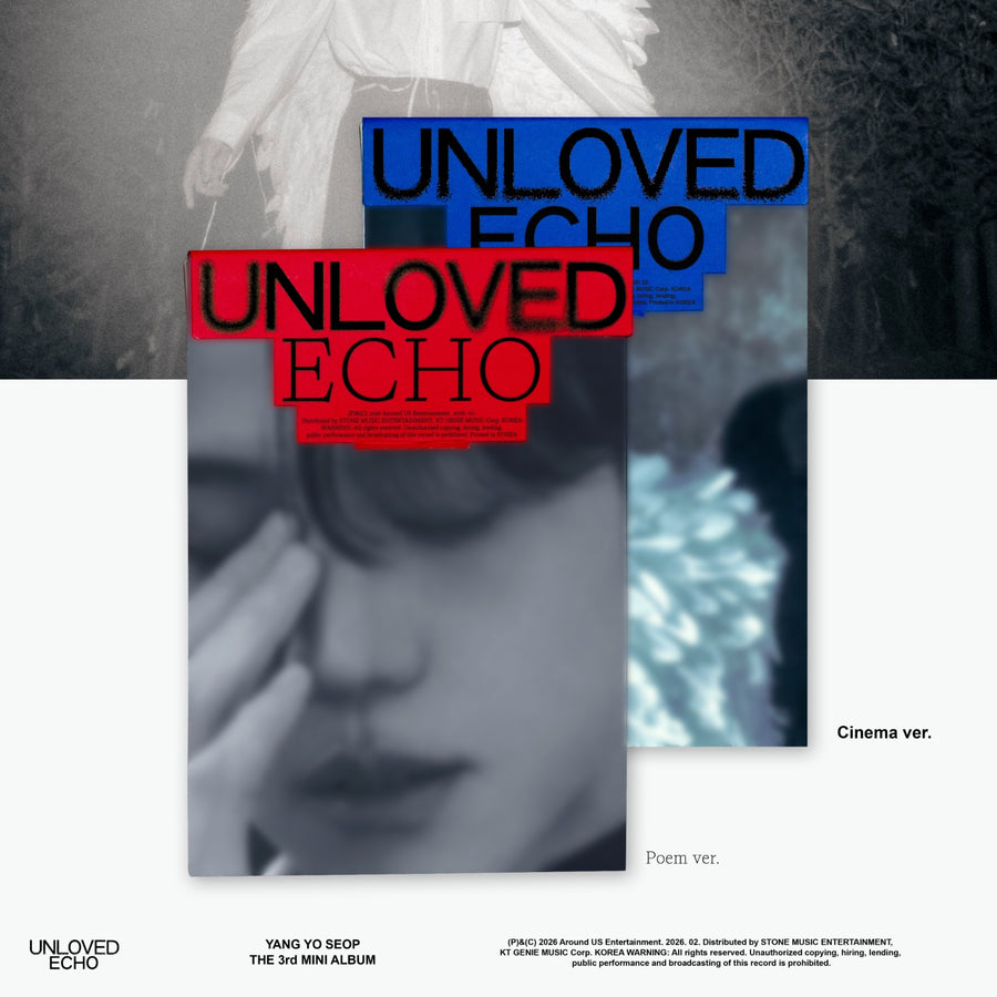 Yang Yoseop - [Unloved Echo] (Poem Ver. / Cinema Ver.) (Random 1 Of 2) - Kpop Album