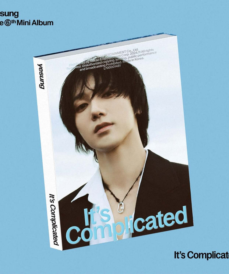 YESUNG - 6th Album [It’s Complicated] (Feelings Ver.) - Kpop | Kool Seoul - Buy Kpop Albums Online