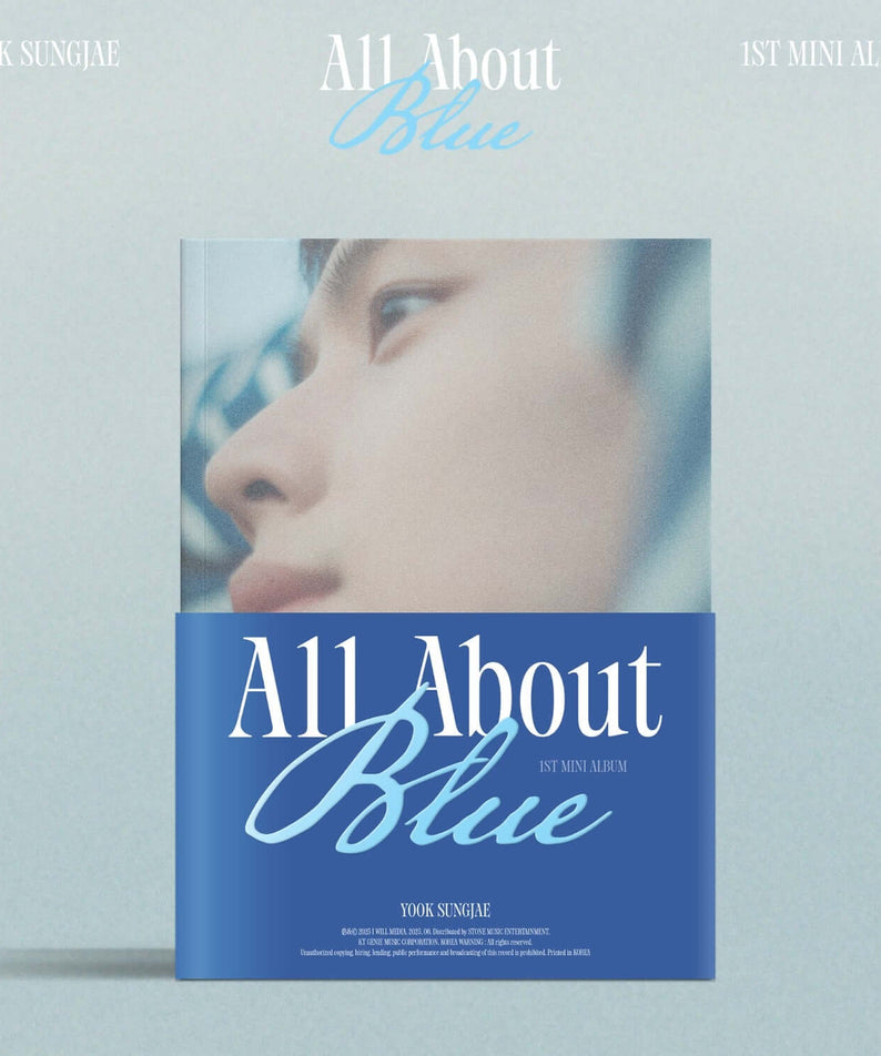 YOOK SUNGJAE - [All About Blue] - Kpop Album | Kool Seoul - Buy Kpop Albums Online