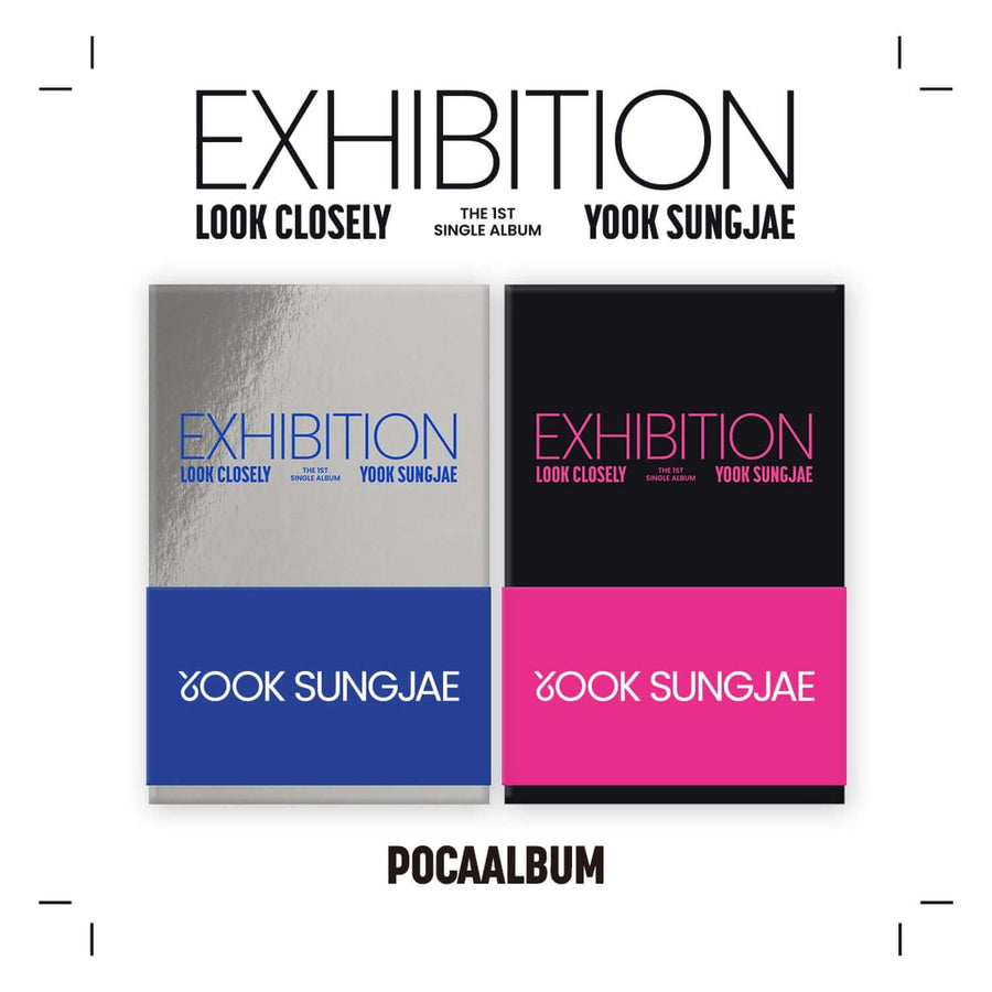 Yook Sungjae - Exhibition : Look Closely (Poca Album) Random - Kpop Album