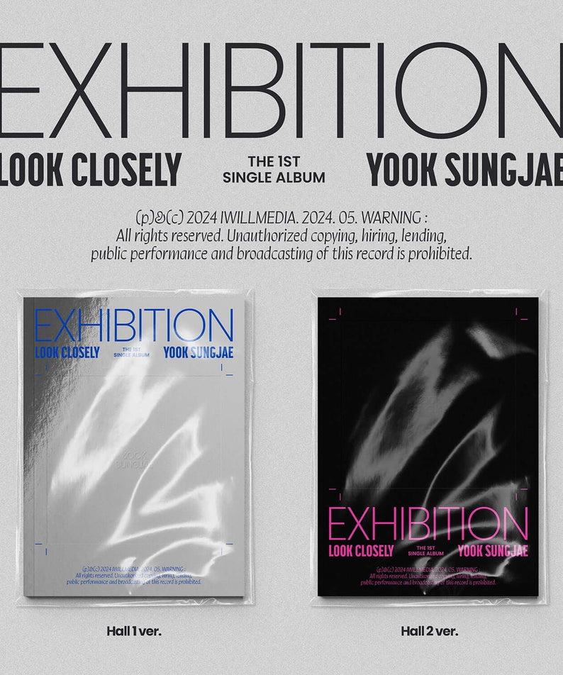 YOOK SUNGJAE - EXHIBITION : Look Closely (Random) - Kpop Alb | Kool Seoul - Buy Kpop Albums Online