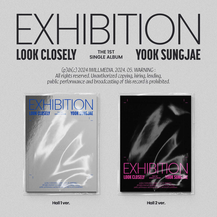 Yook Sungjae - Exhibition : Look Closely (Random) - Kpop Album