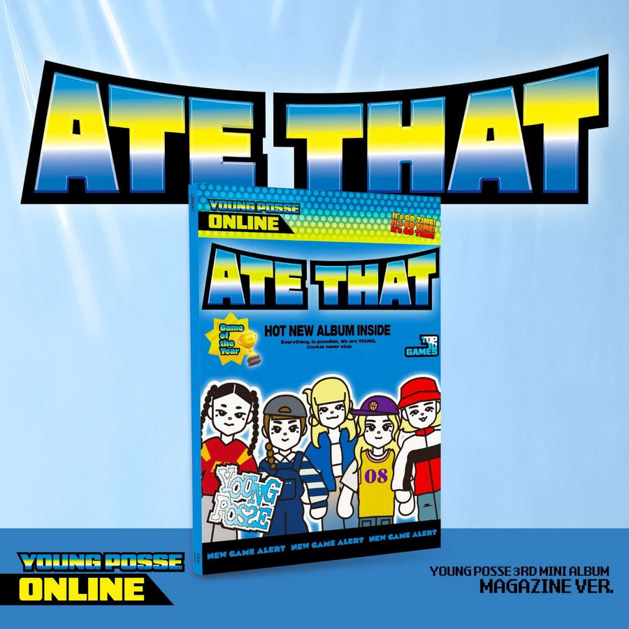 Young Posse - Ep [Ate That] (Magazine Ver.) - Kpop Album