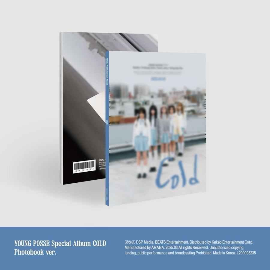 Young Posse - Special Album [Cold] (Photobook Ver.) - Kpop Album
