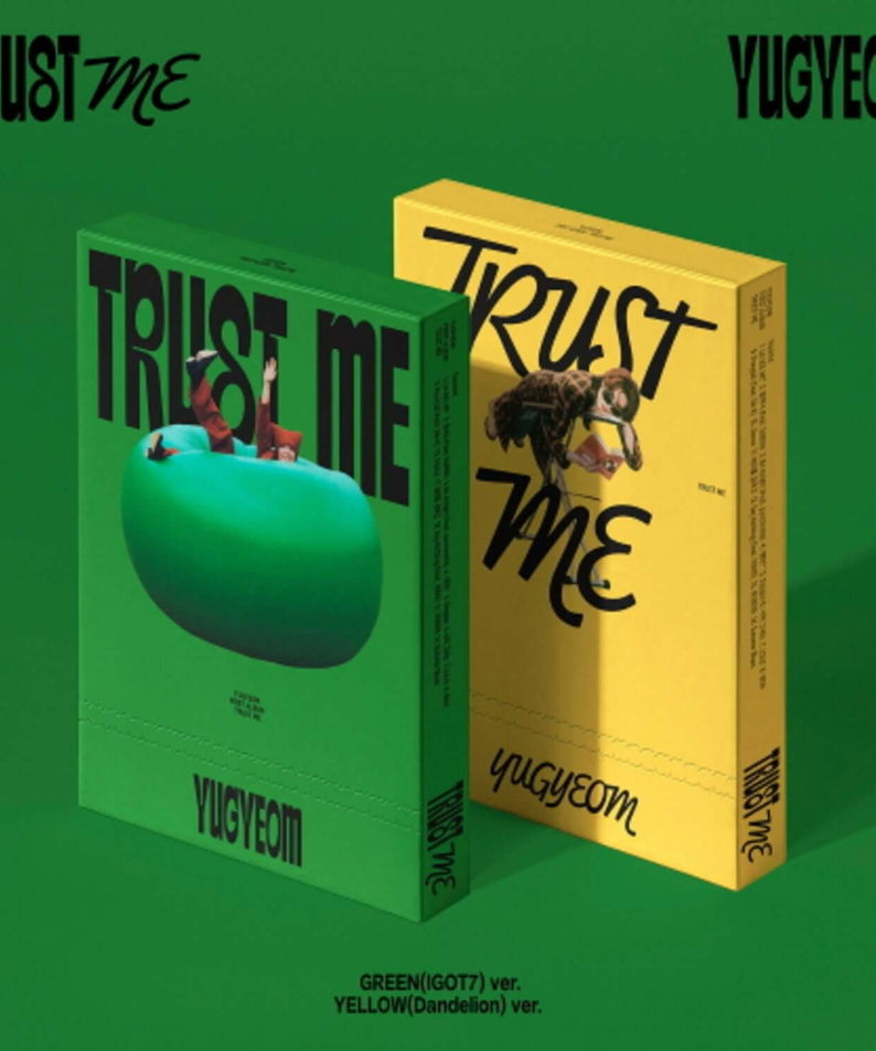 YUGYEOM - [TRUST ME] (GREEN(IGOT7) Ver. / YELLOW(Dandelion)  | Kool Seoul - Buy Kpop Albums Online
