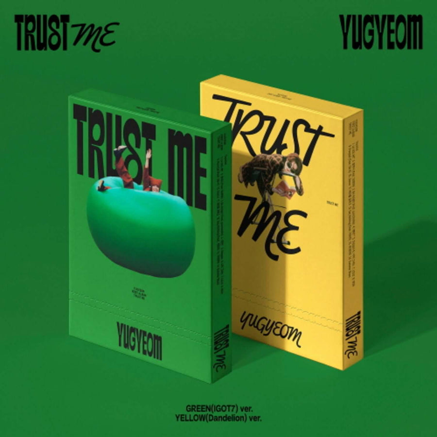 Yugyeom - [Trust Me] (Green(Igot7) Ver. / Yellow(Dandelion) Ver.) (Random 1 Of 2) - Kpop Album