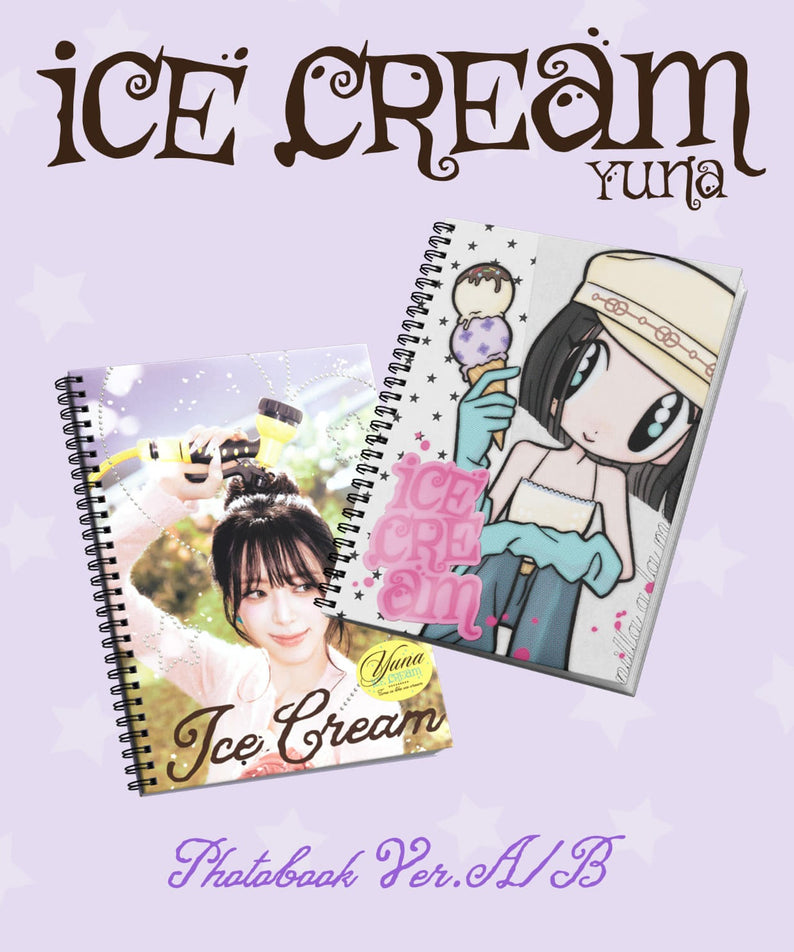 YUNA (ITZY) - [Ice Cream] (Photobook Ver.) (Random 1 of 2) - | Kool Seoul - Buy Kpop Albums Online