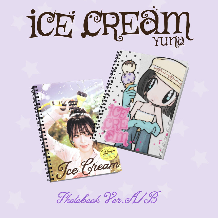 Yuna (Itzy) - [Ice Cream] (Photobook Ver.) (Random 1 Of 2) - Kpop Album