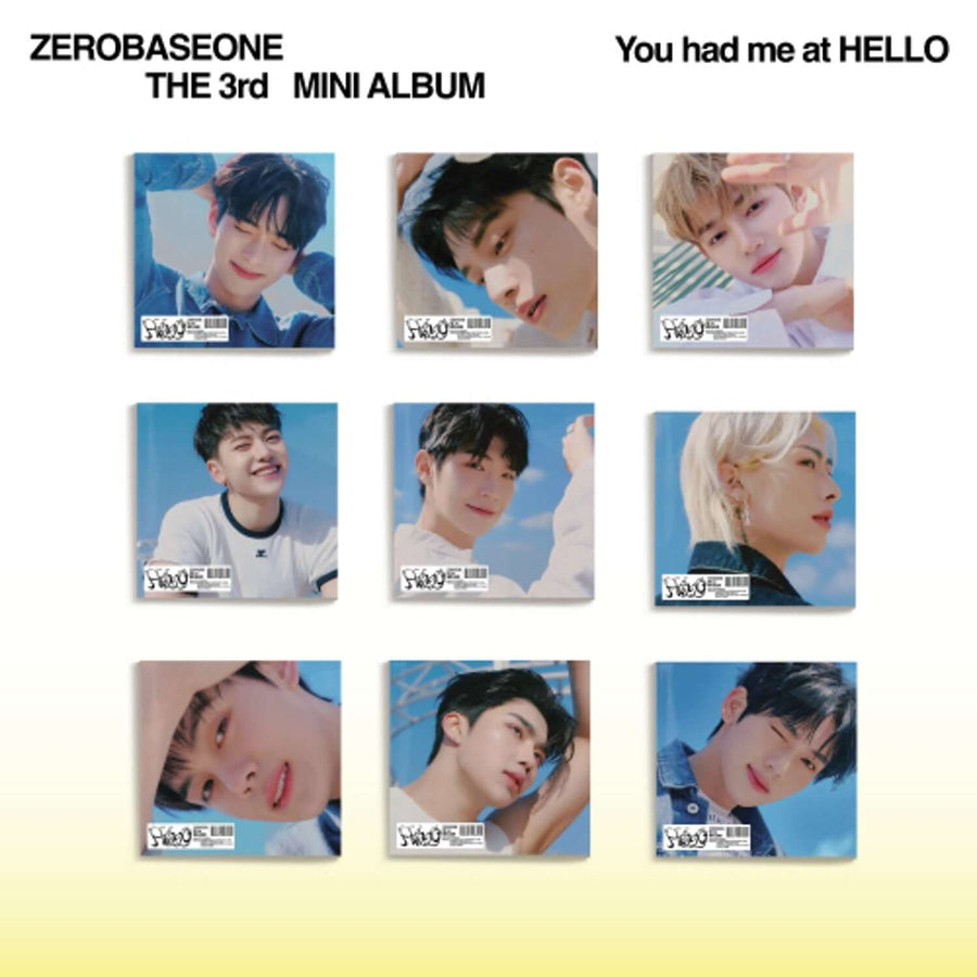 Zerobaseone - 3rd Album [You Had Me At Hello] (Digipack Ver.) (Random) - Kpop Album