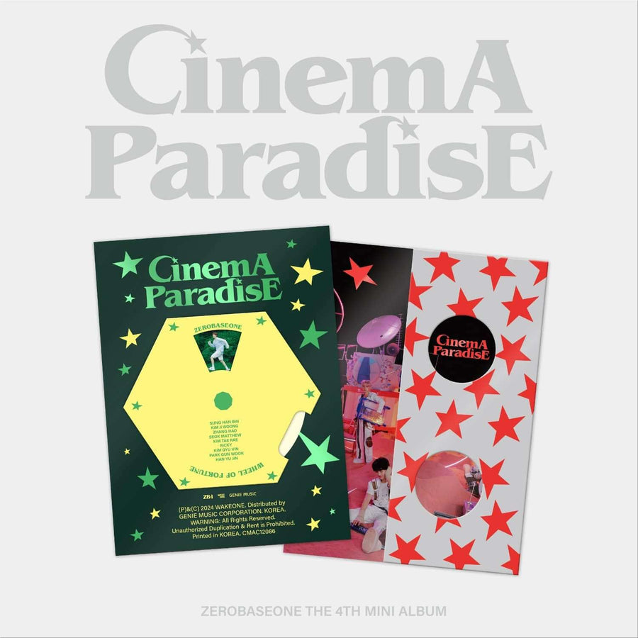 Zerobaseone - 4th Album Cinema Paradise [Romance Ver./Sf Ver.] (Random) - Kpop Album