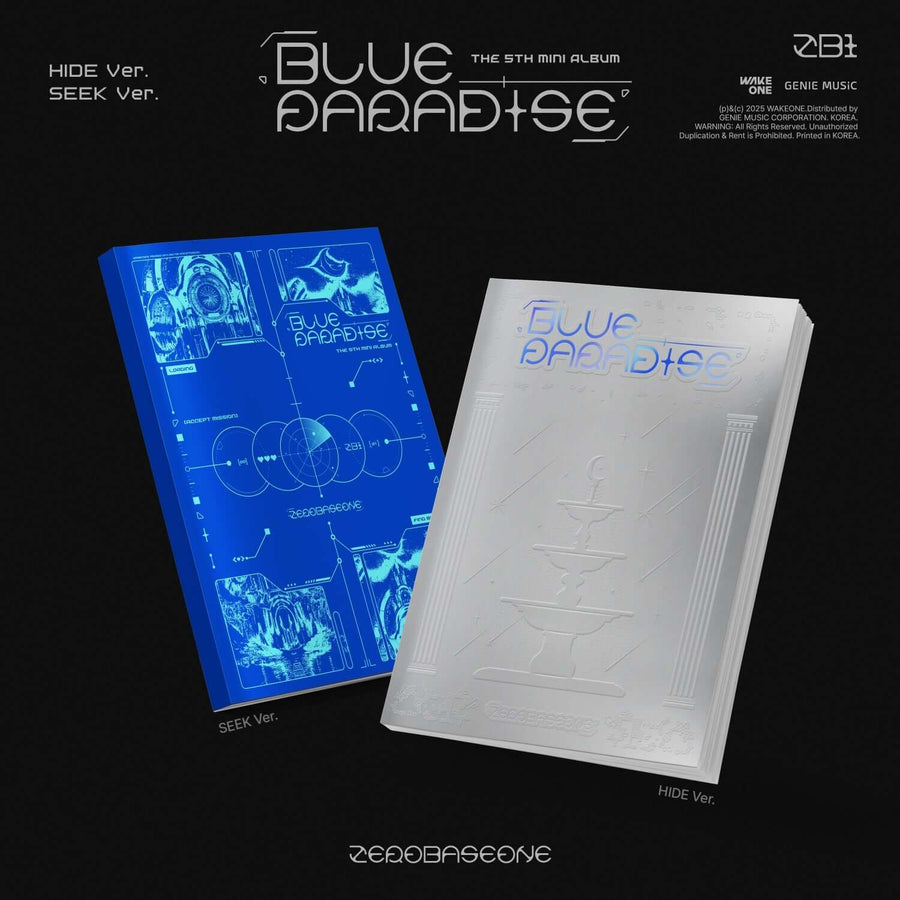 Zerobaseone - 5th Album [Blue Paradise] (Seek Ver./Hide Ver.) (Random) - Kpop Album