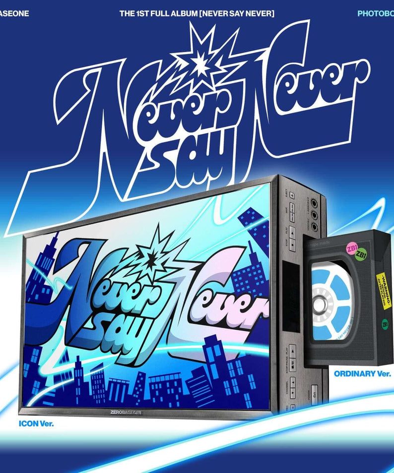 ZEROBASEONE - THE 1ST FULL ALBUM [NEVER SAY NEVER] PHOTOBOOK | Kool Seoul - Buy Kpop Albums Online