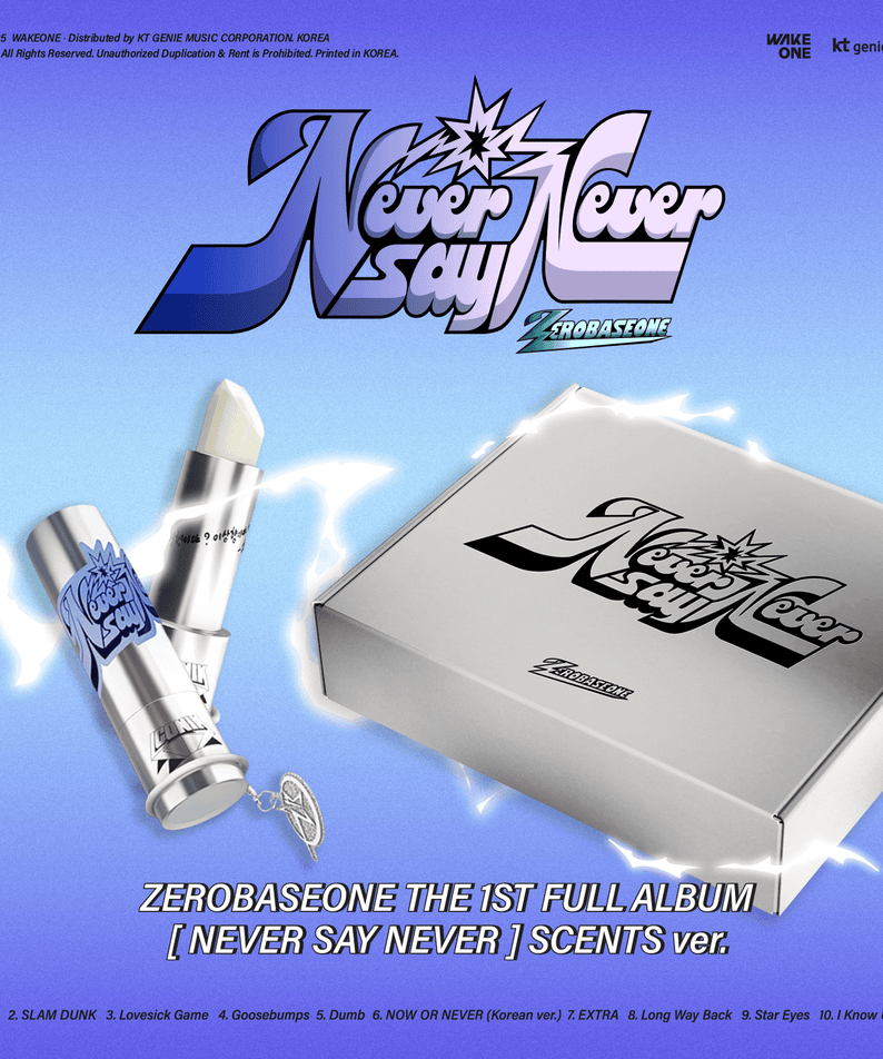 ZEROBASEONE - THE 1ST FULL ALBUM [NEVER SAY NEVER] (SCENTS V | Kool Seoul - Buy Kpop Albums Online