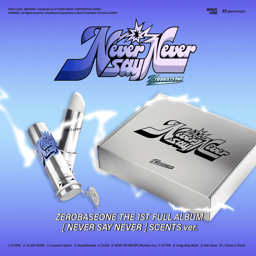 Zerobaseone - The 1st Full Album [Never Say Never] (Scents Ver.) - Kpop Album