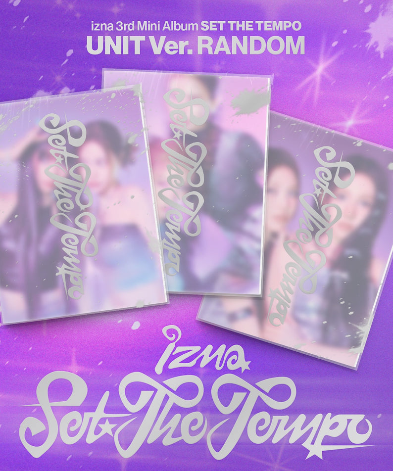 izna - [SET THE TEMPO] (POSTCARD Ver.) (Random 1 of 3) - Kpop Album Koolseoul