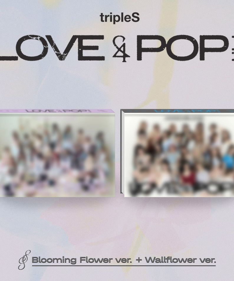 tripleS - [LOVE&POP] pt.1 (CD) (Set of 2) - Kpop Album Koolseoul