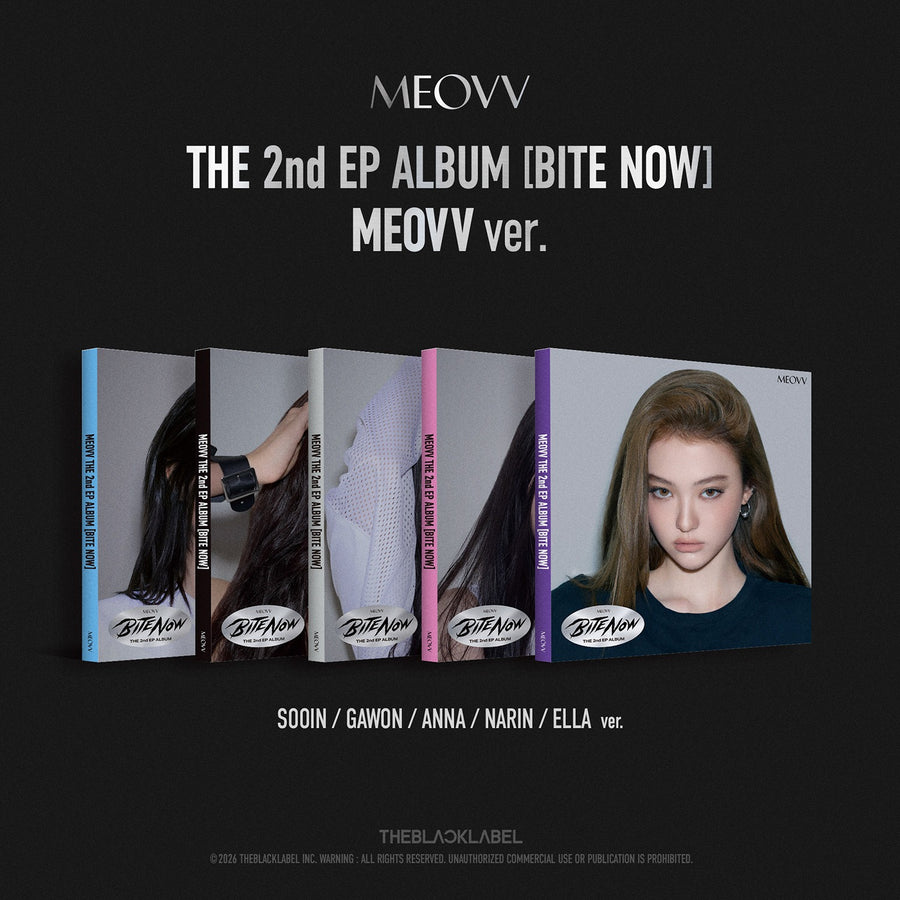 MEOVV - THE 2nd EP ALBUM [BITE NOW] (MEOVV ver.) (Random 1 of 5) - Album Kpop
