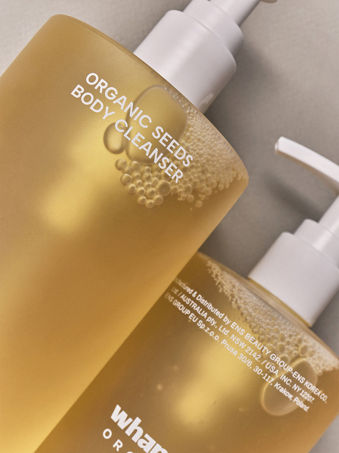 WHAMISA Fermented Seeds Body wash 490ml