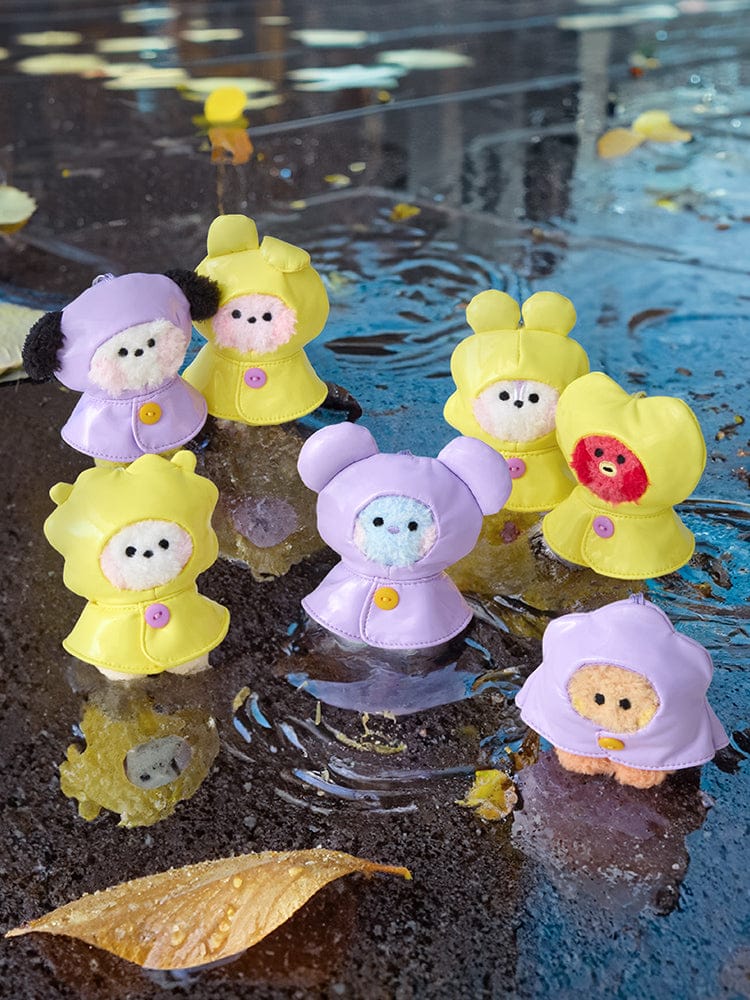 BT21 mini minini PLUSH KEYRING RAINY DAY