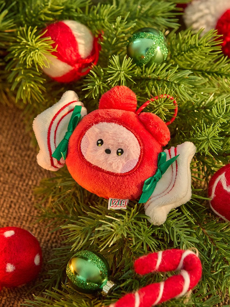 BT21 COOKY mini minini ORNAMENT PLUSH KEYRING PETITE HOLIDAY