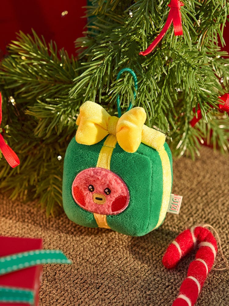 BT21 TATA mini minini ORNAMENT PLUSH KEYRING PETITE HOLIDAY