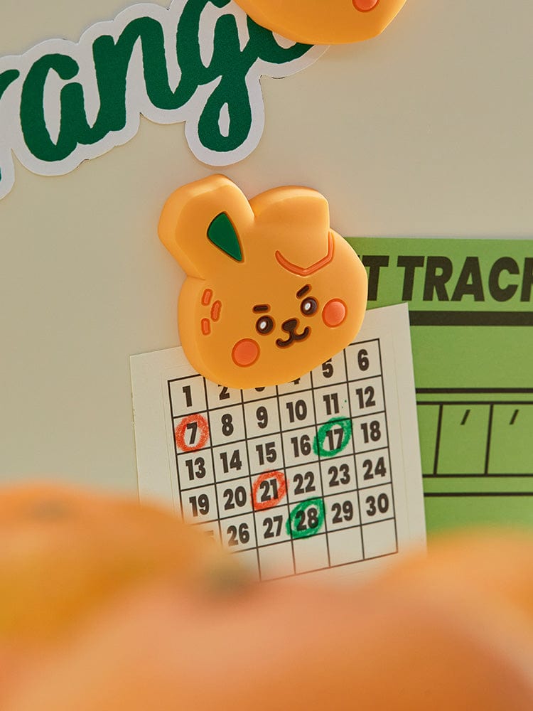 BT21 COOKY BABY SILICONE MAGNET ORANGE PARTY