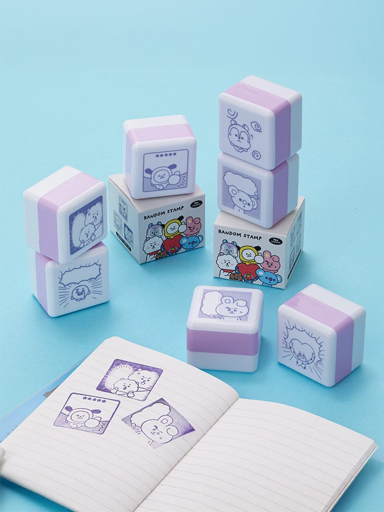 BT21 RANDOM SPEECH BUBBLE STAMP TODAY'S FACE (1P)