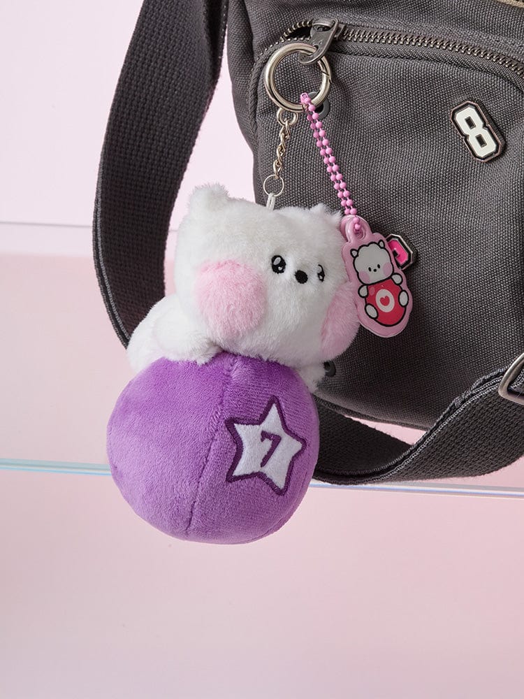 BT21 RJ minini PLUSH KEYRING LUCKY GATCHA