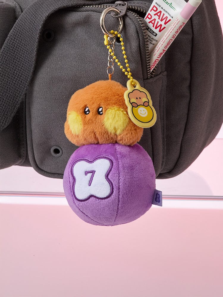 BT21 SHOOKY minini PLUSH KEYRING LUCKY GATCHA