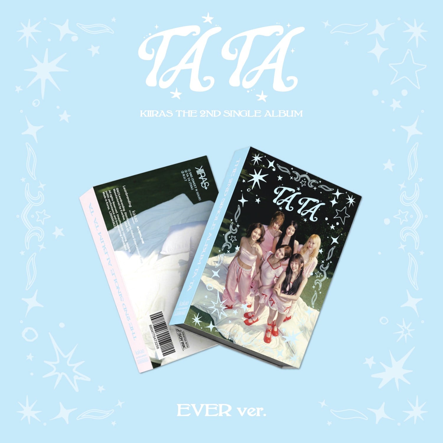 KIIRAS - 2nd Single [TA TA] (EVER Ver.) (POCA) - Kpop Album Koolseoul