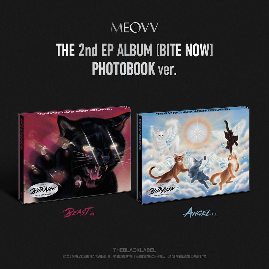 MEOVV - THE 2nd EP ALBUM [BITE NOW] (PHOTOBOOK ver.) (Random 1 of 2) - Album Kpop