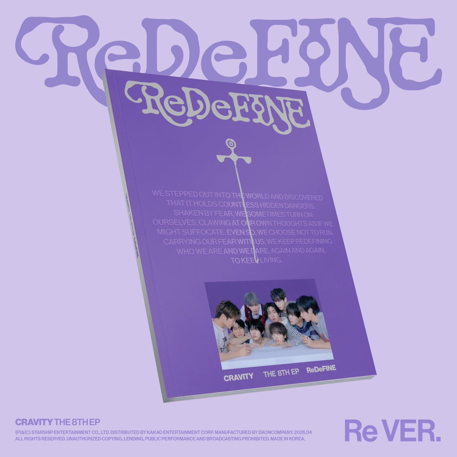 CRAVITY - CRAVITY THE 8TH EP [ReDeFINE] (Re バージョン