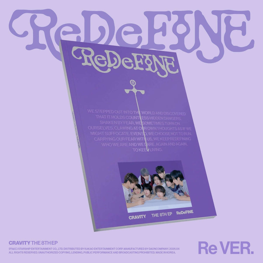 Cravity - Cravity The 8TH Ep [Redefine] (Re Ver.) - アルバム Kpop