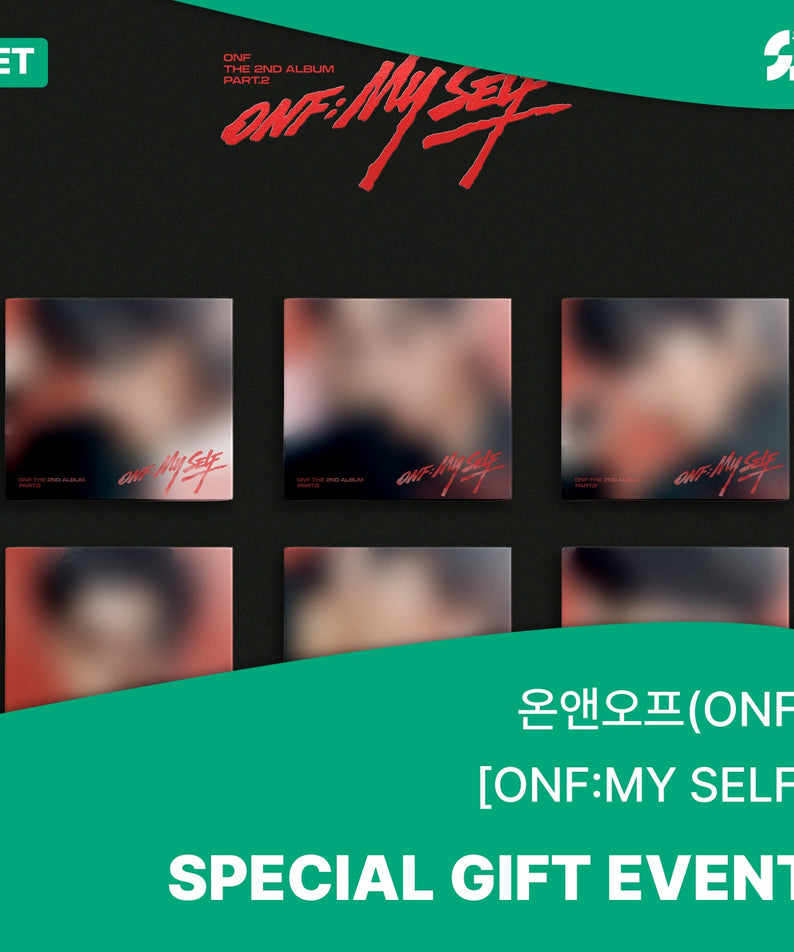ONF - THE 2ND ALBUM PART.2 [ONF:MY SELF] (DIGIPACK Ver.) (Set of 6) - Kpop Album Koolseoul