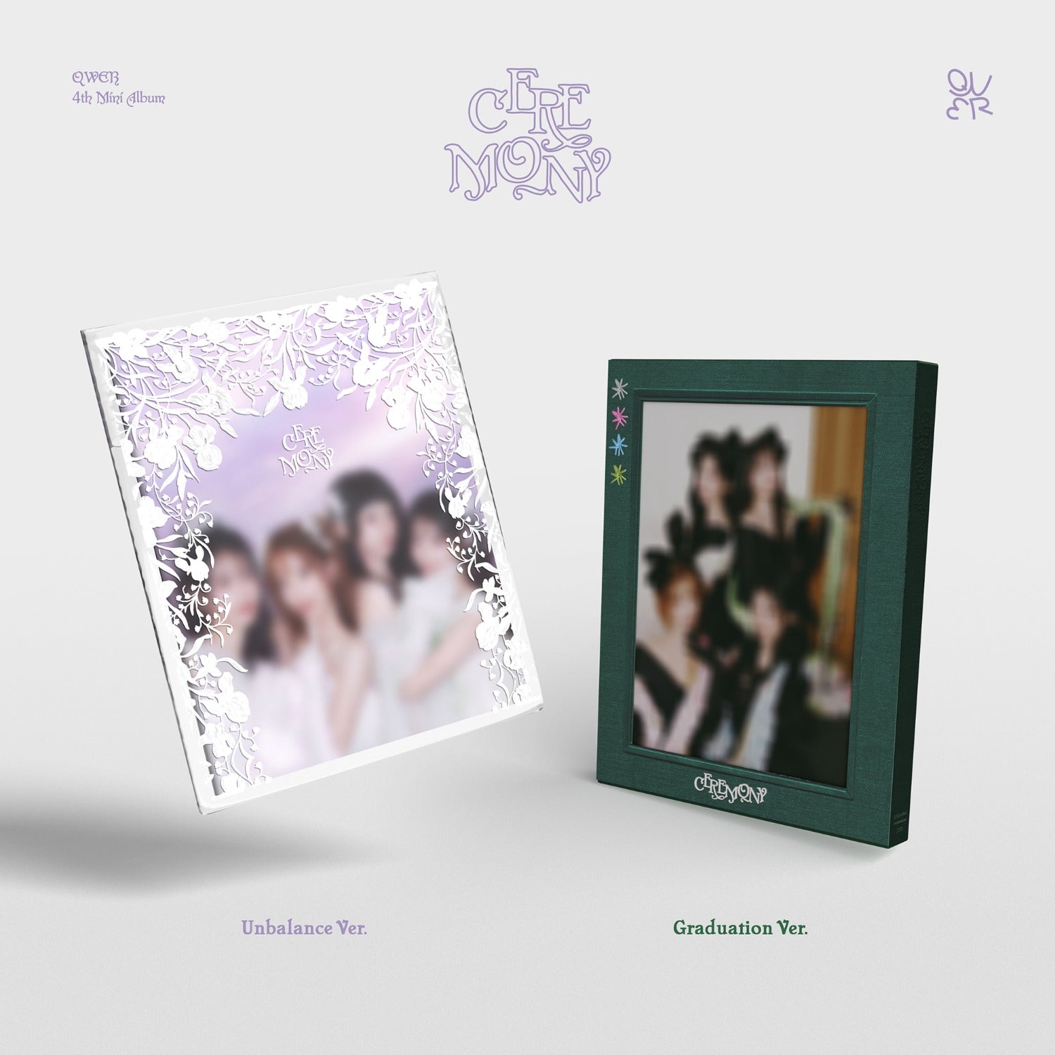 QWER - QWER - 4th Mini Ablum [CEREMONY] (Random 1 of 2) - Kpop Album Koolseoul