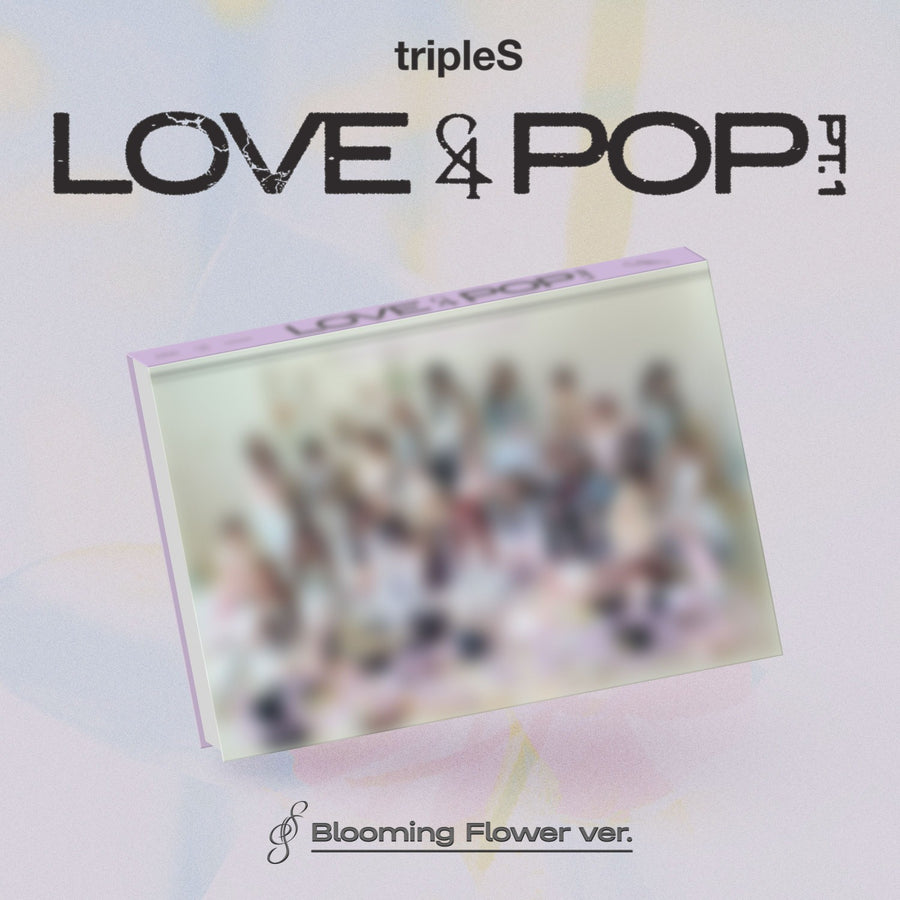 tripleS - [LOVE&POP] pt.1 (CD) (Blooming Flower ver.) - Album Kpop