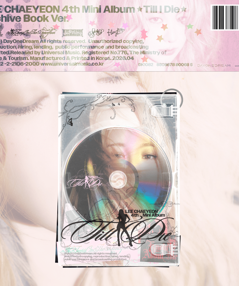 LEE CHAEYEON - 4th Mini Album [Till I Die] [Archive Book Ver.] - Kpop Album Koolseoul