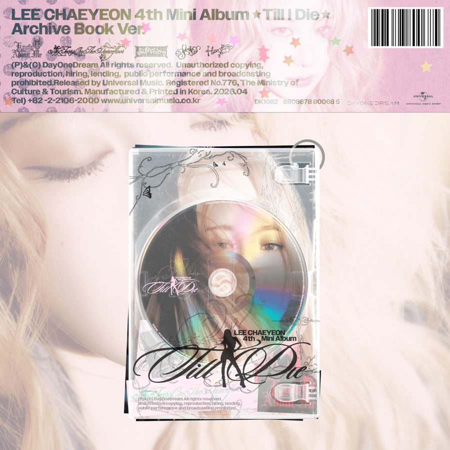 LEE CHAEYEON - 4th Mini Album [Till I Die] [Archive Book Ver.] - Album Kpop