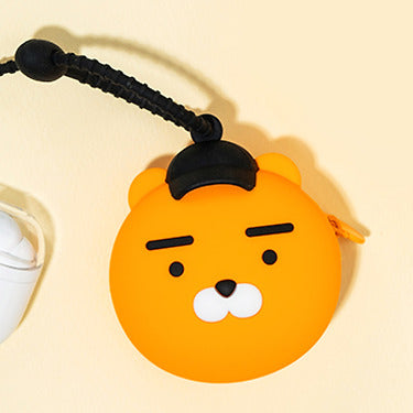 Kakao Friends - Silicone Pouch Ryan Hat(Black)