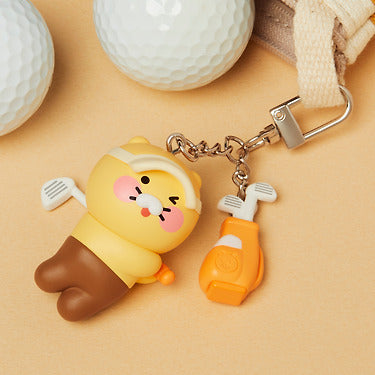 Kakao Friends - Figurine Keychain Golf Chunsik
