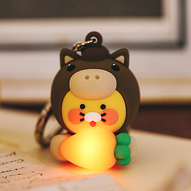 Kakao Friends - Led Figurine Keychain Chunsik