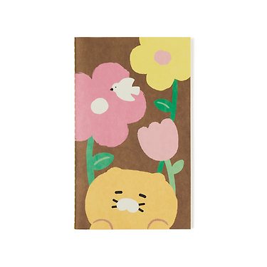 Friends Green Notebook(Yellow) Chunsik Stationery - Official Kakao Friends merchandise | Koolseoul