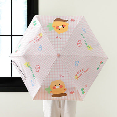 3 Umbrella Rose Chunsik - Authentic Kakao Friends from Korea | Koolseoul